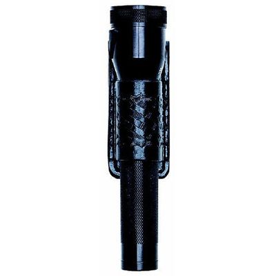 Aker 554 Stinger Flashlight Holder - Open Style - Basketweave - A554-BW