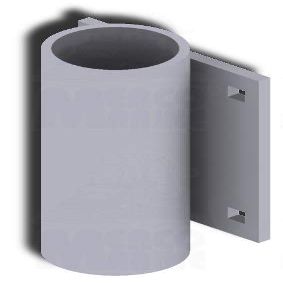 Heavy Duty 3" Pipe Holder
