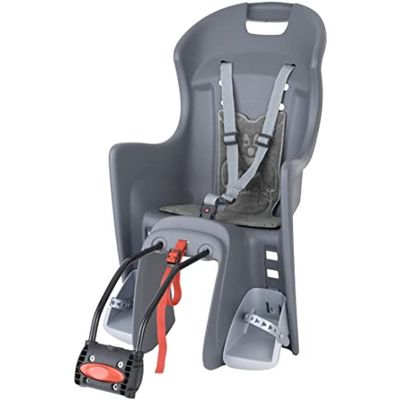 Polisport 67808 Child's Bicycle Seat Grey