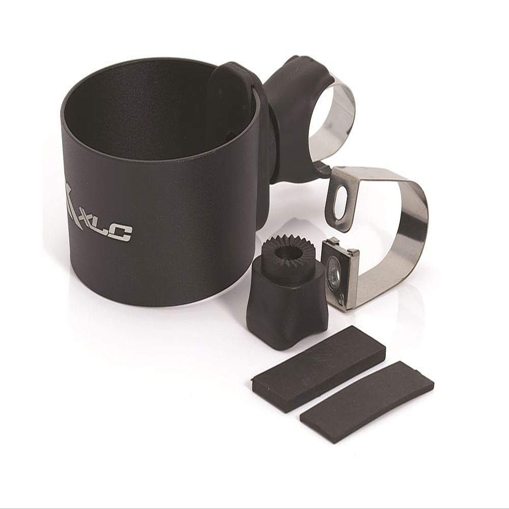 XLC Unisex's BC-A08 Cup Holder, Black, One size