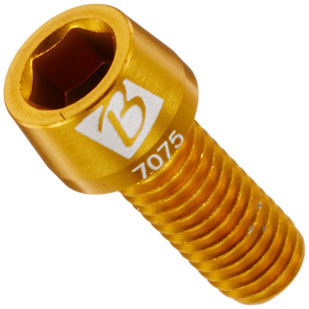 Bazooka Bottle Cage Bolt, M5 x 12 mm, Gold