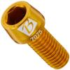 Bazooka Bottle Cage Bolt, M5 x 12 mm, Gold view 1