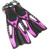 AKONA Caicos Short Blade Snorkeling and Swim Adjustable Fins - Blue - SM/MD view 2