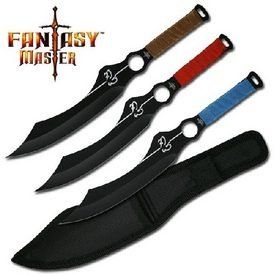 Fantasy Master Fm-526 Throwing Knife Set 8-Inch Overall