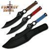 Fantasy Master Fm-526 Throwing Knife Set 8-Inch Overall view 1
