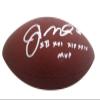 Joe Montana Autographed Ball - GAI - Autographed Footballs view 1