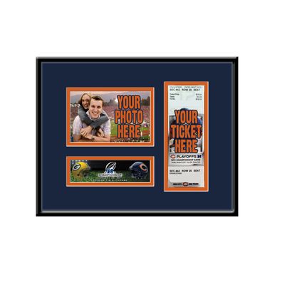 NFL Chicago Bears 2010 NFC Championship 4x6 Photo & Ticket Frame