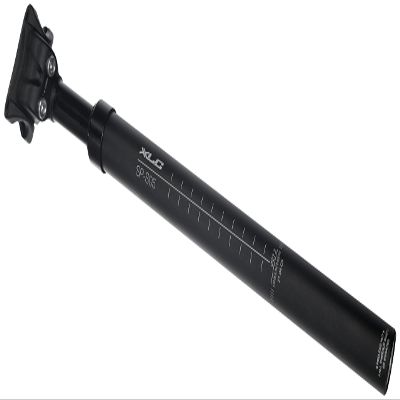 XLC Pro SP S05 Suspension Seat Post, Unisex Adult, Black, 350 mm Adjustable Seat Post for Comfort and Performance