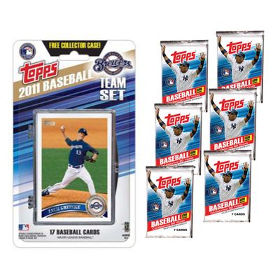 MLB Milwaukee Brewers 2011 Topps Team Set Starter Kit