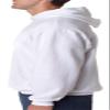 Jerzees Adult 9.5 oz. Super Sweats NuBlend Fleece Pullover Hood M J NAVY view 2