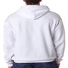 Jerzees Adult 9.5 oz. Super Sweats NuBlend Fleece Pullover Hood M J NAVY view 3