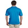 Gildan 5.6 oz. Ultra Blend 50/50 Jersey Polo, Sapphire, 2XL view 2