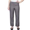 Alfred Dunner womens Plus Size Poly Proportioned Short pants, Grey, 20 US view 1
