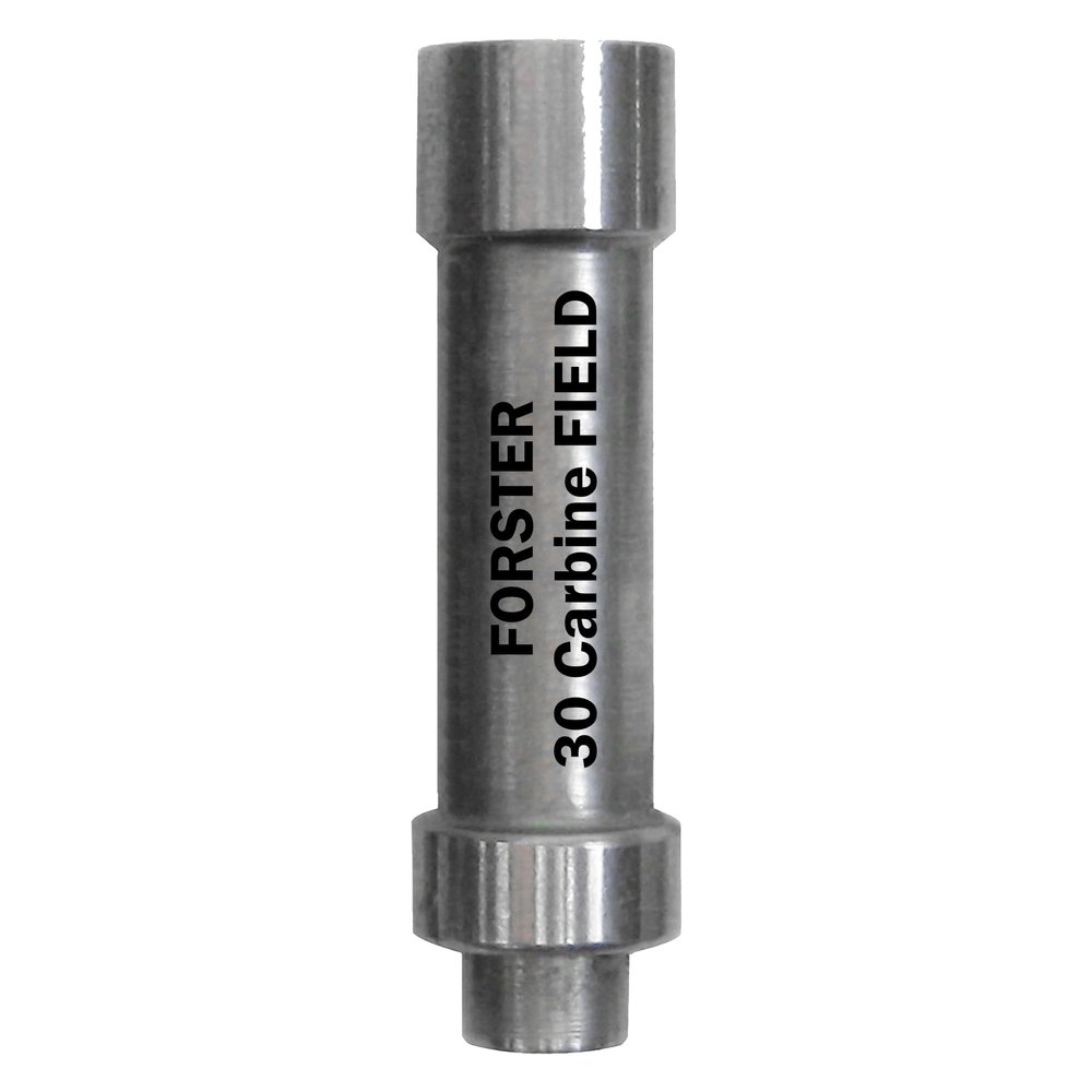 Forster Products, 30 Carbine, Field Headspace Gauge, SAAMI Dimensioned, Rimless, Hardened Steel, Precision Ground