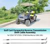 10L0L Forward & Reverse Transmission Shift Cable Assembly for EZGO TXT ST350/ST480 Workhorse 1996-2001 Golf Cart, OEM#72341-G01, Length 50.5"(2 Pack) view 4