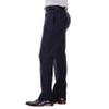 Haggar Men's Repreve Stria Gab Plain Front Dress Pant, Navy, 36x32 view 3