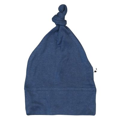 Babysoy Janey Baby Hat, Indigo, 6-12 Months