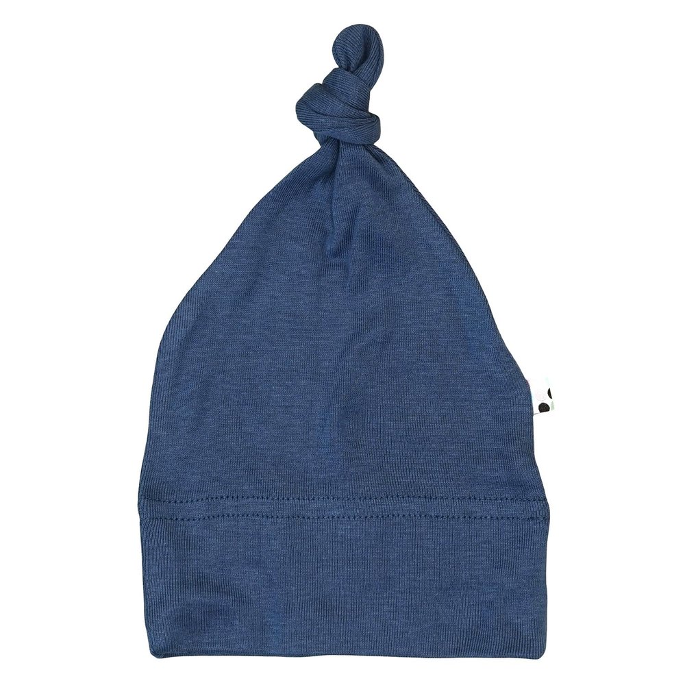 Babysoy Janey Baby Hat, Indigo, 6-12 Months