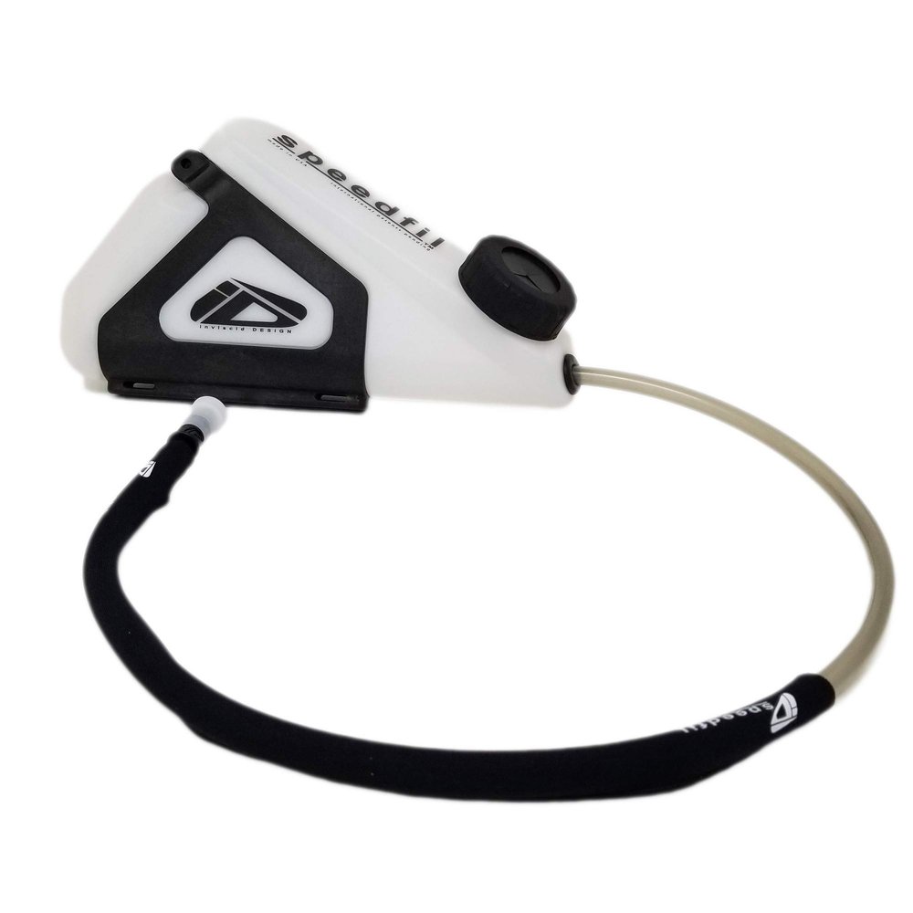 Speedfil F1 Bicycle Water Bottle, Hands-Free Frame Mounted Hydration System with Refill Port