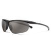 Suncloud Zephyr Polarized Sunglasses  100% UV Protection  Comfortable Fit, Trendy Design  for Men & Women - Black + Polarized Gray Lenses view 1