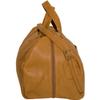 NBA Memphis Grizzlies Tan Leather Corey Duffel Bag view 4