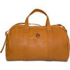 NBA New Jersey Nets Tan Leather Corey Duffel Bag view 1