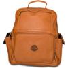 NBA Detroit Pistons Tan Leather Large Computer Backpack view 1