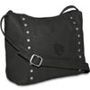 NBA New Jersey Nets Black Leather Women's Mini Top Zip Handbag view 1