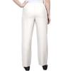 Alfred Dunner Women's Poly Proportioned Short Pant, White, 6 Petite view 2