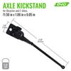 evo Bicycle Kickstand - Steel Axle Mount for 20" Bikes view 3
