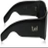 LOCS Sunglasses Hardcore Black 0103 view 3