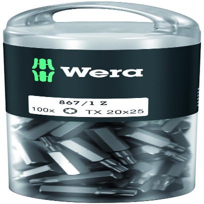867/1 Z TX 20 X 25 MM DIY-BOX BITS (100 PCS)