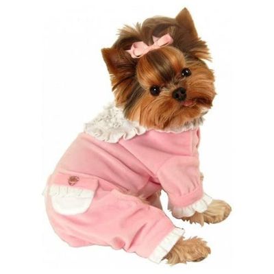 Hip Doggie Sweety Dog Jumper in Pink Size: Medium