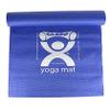 CanDo 30-2401B Exercise Premium Yoga Mat, 68" x 24" x 0.25", Blue view 3