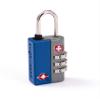 SwissGear TSA-Approved Travel Sentry Combination Luggage Lock with Resettable Combo and Inspection Indicator, Blue, One Size view 3