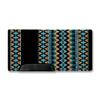Mayatex Kiva 40x34 New Zealand Wool Saddle Blanket Black 40in x 34in view 1