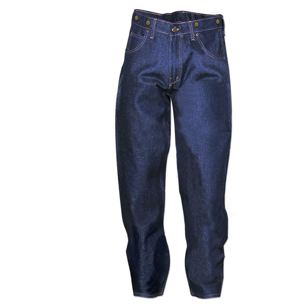 Prison Blues Regular Rigid Work Jeans (32Wx32L) Blue