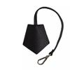 Neil Barrett Black Leather Men's Keychain view 2
