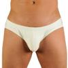 Gary Majdell Sport Mens Solid White Contour Pouch Bikini Swimsuit Size X-Large view 2