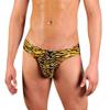 Gary Majdell Sport Mens Tiger Print Counter Pouch Bikini Swimsuit Size Small view 1