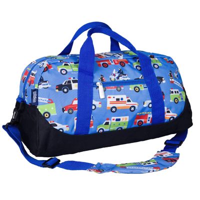 Wildkin Kids Overnighter Duffel Bag  Carry-On Size, Ideal for School & Sleepovers  Heroes