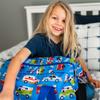 Wildkin Kids Overnighter Duffel Bag  Carry-On Size, Ideal for School & Sleepovers  Heroes view 2