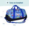 Wildkin Kids Overnighter Duffel Bag  Carry-On Size, Ideal for School & Sleepovers  Heroes view 3