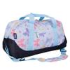 Wildkin Kids Overnighter Duffel Bag  Carry-On Size, Ideal for School & Sleepovers  Butterfly Garden view 4