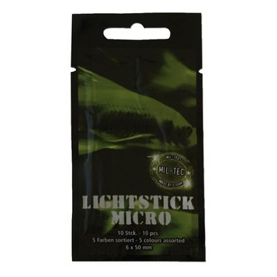 Mil-Tec Unisex Adult's Glow Sticks (10 Assorted) One Size
