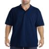 Dickies Men's Short Sleeve Pique Polo, Dark Navy, Small view 1
