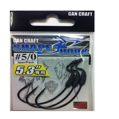 GAN Craft SHAPE-S HOOK #5/0