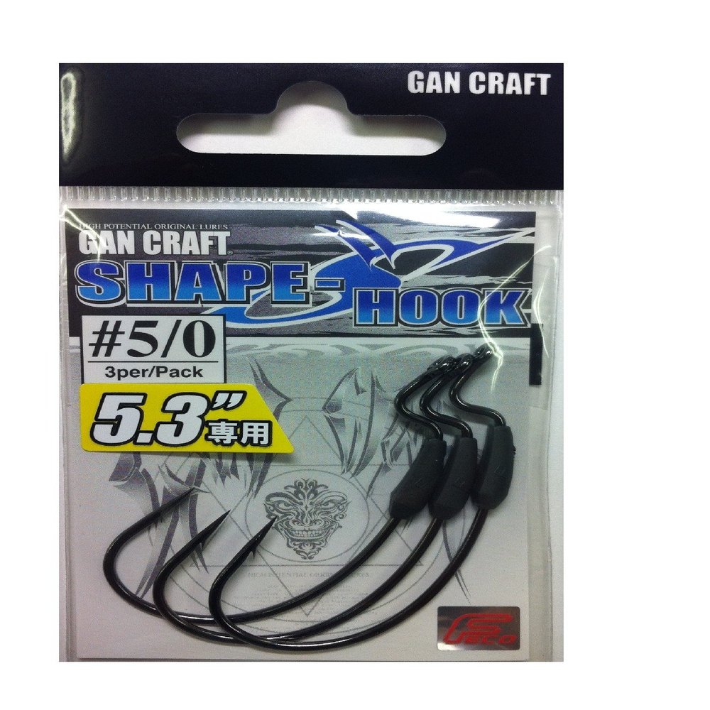 GAN Craft SHAPE-S HOOK #5/0
