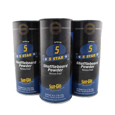3 Pack - Sun-Glo #5 Speed Shuffleboard Powder Wax