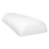 CanDo White PE Foam Rollers for Exercise, Finess, Muscle Restoration, Massage Therapy, Sport Recovery and Physical Therapy for Home, Clinics, Professional Therapy Half-Round 6" x 18" view 1